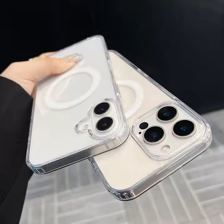 Clear MagSafe Silicon Phone Cases For iPhone 13 Mini