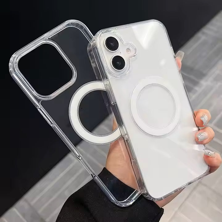 Clear MagSafe Silicon Phone Cases For iPhone 13 Mini