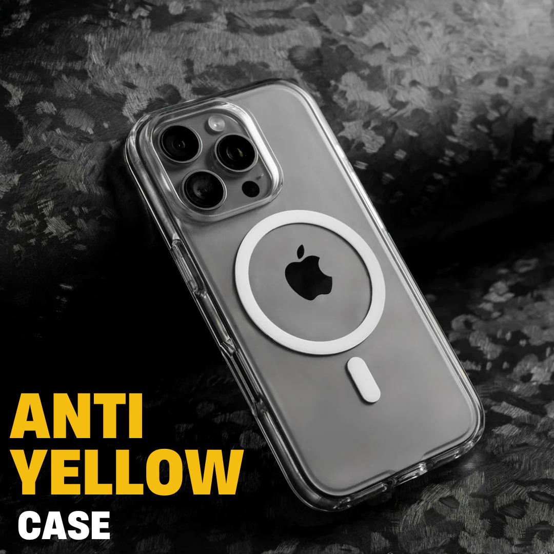 Anti-Yellow Magsafe Silicon (High-Quality) Phone Cases For iPhone 12